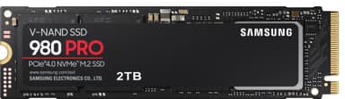Samsung 980 Pro sisäinen M.2 SSD muisti (2 TB)