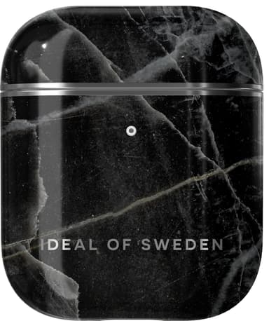 iDeal of Sweden AirPods 1/2 kotelo (musta marmori)