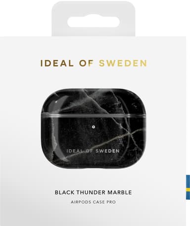 iDeal of Sweden AirPods Pro kotelo (musta marmori)