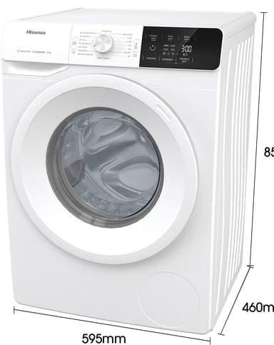 Hisense pyykinpesukone WFGE80141VM (valkoinen)