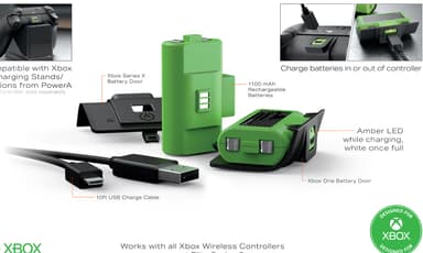 PowerA Play and Charge setti (Xbox)