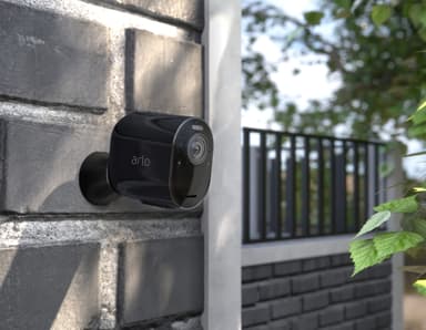Arlo Ultra 2 4K langaton kamerajärjestelmä (2 kpl, musta)