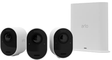 Arlo Ultra 2 4K langaton turvakamera (3 kpl, valkoinen)