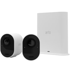 Arlo Ultra 2 4K langaton turvakamera (2 kpl, valkoinen)