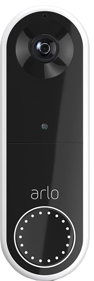 Arlo Wire-free Video Doorbell video-ovikello + Arlo Chime V2 soittoke.