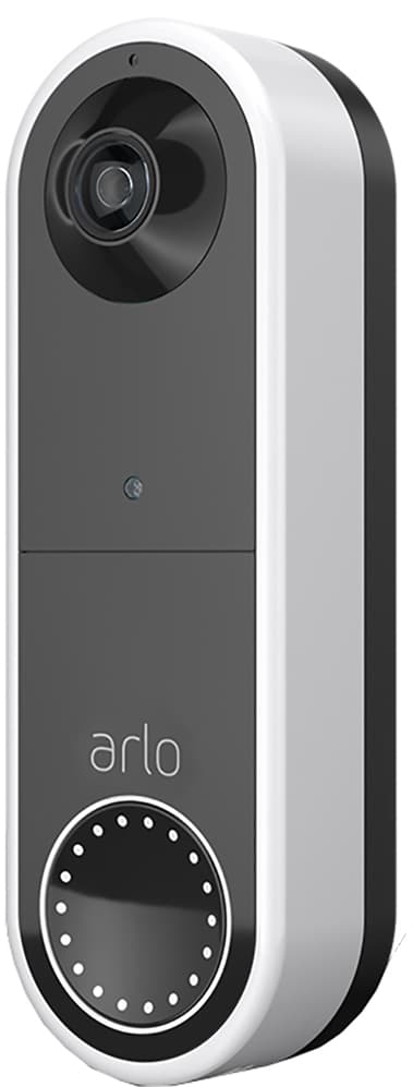 Arlo Wire-free Video Doorbell video-ovikello + Arlo Chime V2 soittoke.