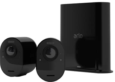 Arlo Ultra 2 4K langaton kamerajärjestelmä (2 kpl, musta)