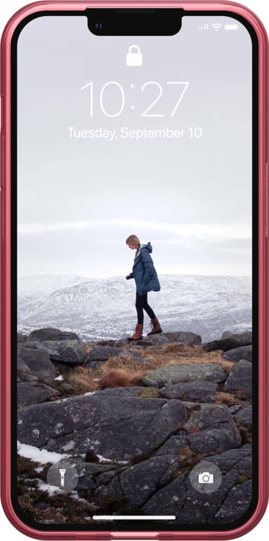 UAG iPhone 13 U Lucent suojakuori (savi)