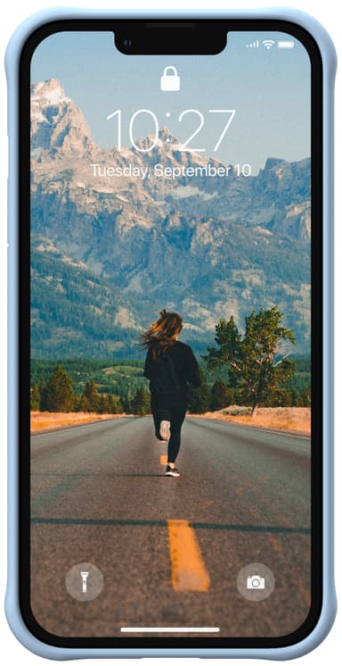 UAG Dot iPhone 13 silikoninen suojakuori (taivaansininen)