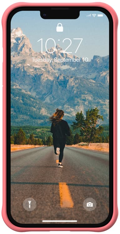 UAG Dot iPhone 13 silikoninen suojakuori (savi)