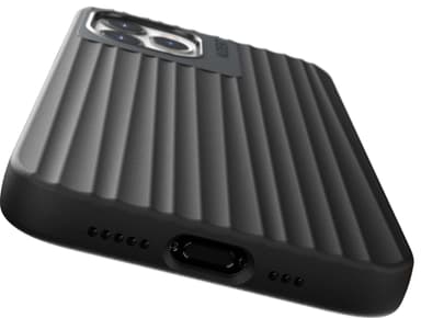 Nudient Bold iPhone 12/12 Pro suojakuori (musta)