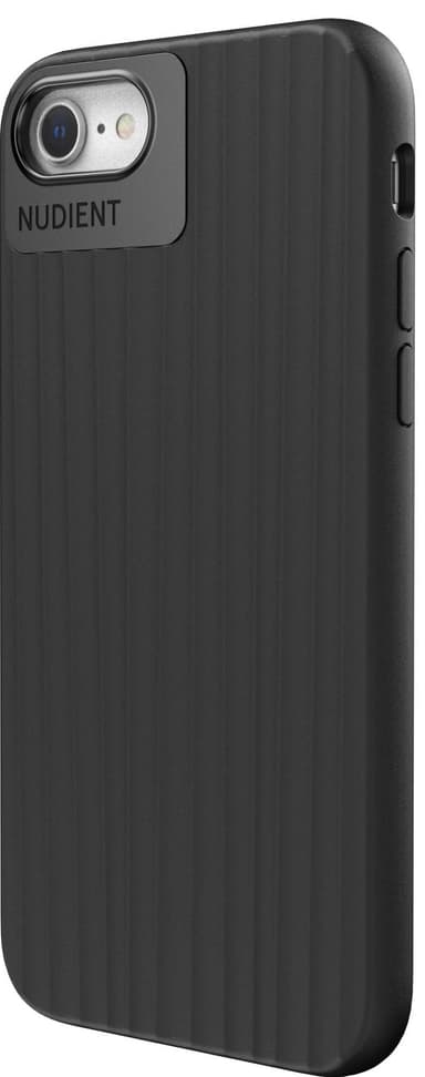 Nudient Bold iPhone 7/8/SE Gen.3 suojakuori (musta)