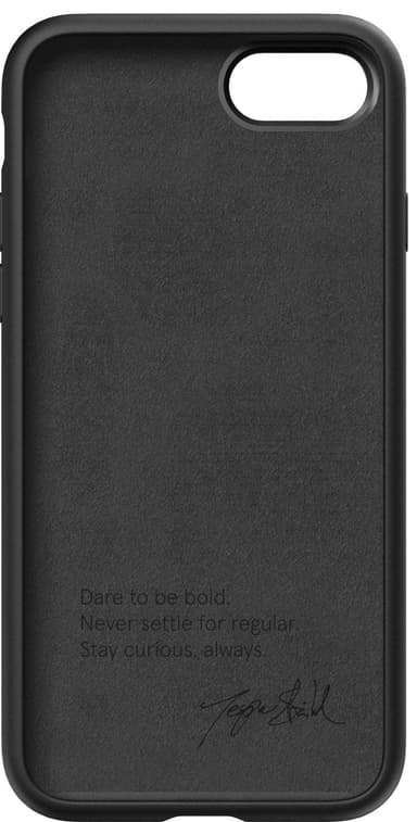 Nudient Bold iPhone 7/8/SE Gen.3 suojakuori (musta)