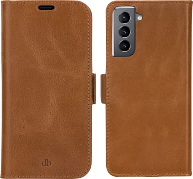 Dbramante1928 Lynge Samsung S21 FE lompakkokotelo (ruskea)