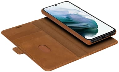 Dbramante1928 Lynge Samsung S21 FE lompakkokotelo (ruskea)