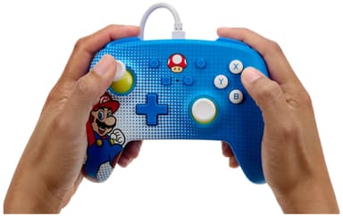 PowerA Enhanced Wired Nintendo Switch peliohjain (sininen)