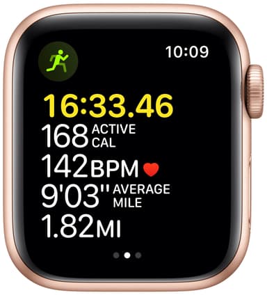 Apple Watch SE 40 mm GPS (kultainen alu./tähtivalkea sport-ranneke)