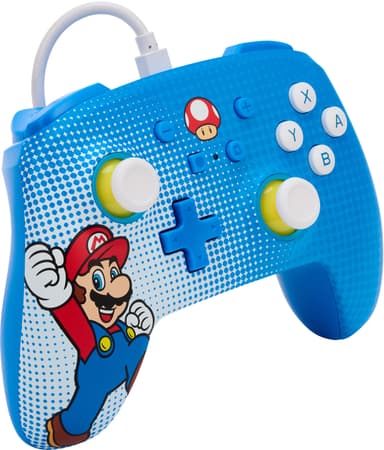 PowerA Enhanced Wired Nintendo Switch peliohjain (sininen)