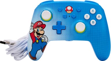 PowerA Enhanced Wired Nintendo Switch peliohjain (sininen)