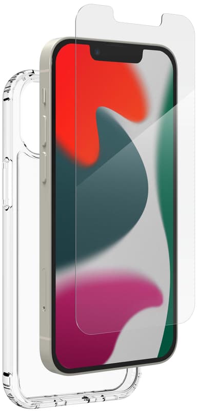 Zagg näytönsuoja ja suojakuori iPhone 13 mini
