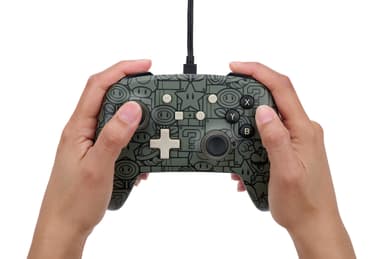 PowerA Enhanced Wired Nintendo Switch peliohjain (harmaa)
