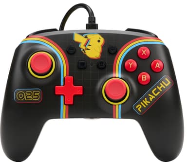 PowerA Enhanced Wired Nintendo Switch peliohjain (musta)