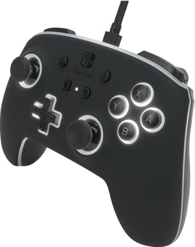 PowerA Enhanced Wired Spectra Nintendo Switch ohjain (musta)
