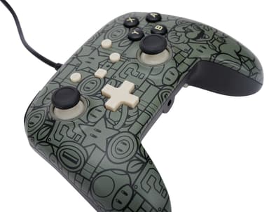 PowerA Enhanced Wired Nintendo Switch peliohjain (harmaa)