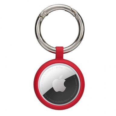 dbramante1928 Apple AirTag Pidike Greenland Key Ring Candy Red