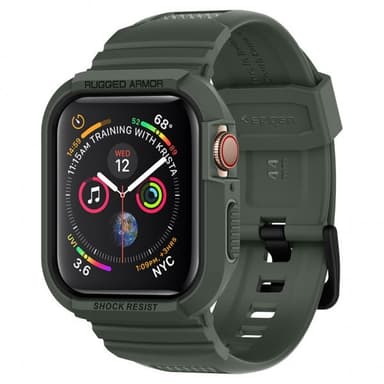 Spigen Apple Watch 40/41mm Kuori Ranneke Rugged Armor Pro Military Green