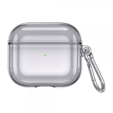 USAMS AirPods 3 Kuori Läpinäkyvä Musta