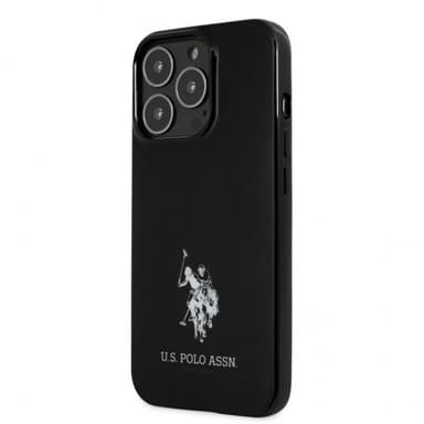 U.S. Polo iPhone 13 Pro Max Kuori Logolla Musta