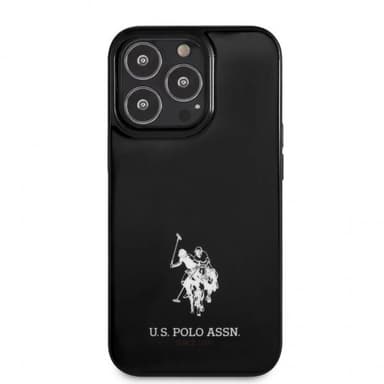 U.S. Polo iPhone 13 Pro Max Kuori Logolla Musta