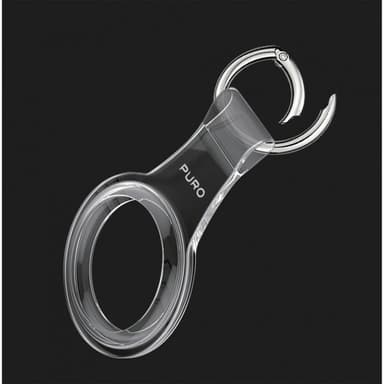 Puro Apple AirTag Pidike Nude Transparent Klar