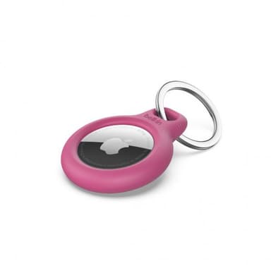 Belkin AirTag Pidike Secure Holder with Keyring Vaaleanpunainen