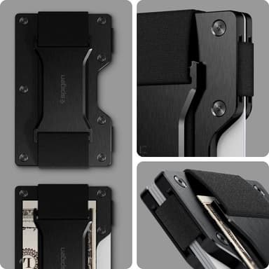 Spigen Universal Korttipidike Wallet S Musta