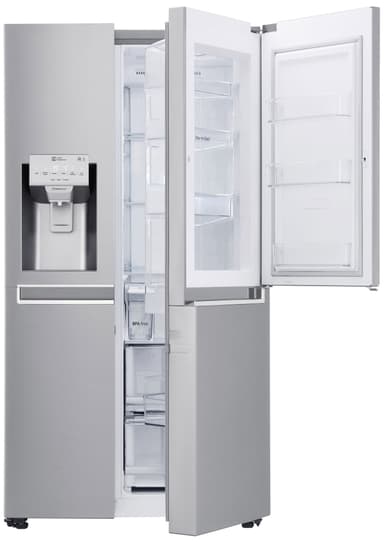 LG side by side jääkaappipakastin GSJ961NSUZ (teräs)