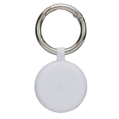 dbramante1928 Apple AirTag Pidike Greenland Key Ring Winter White