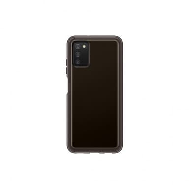 Samsung Original Galaxy A03s Kuori Soft Clear Cover Musta