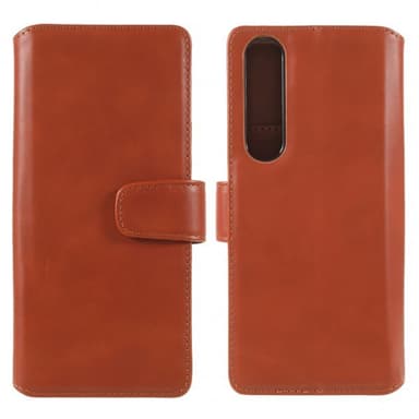 Nordic Covers Sony Xperia 1 III Kotelo Essential Leather Maple Brown