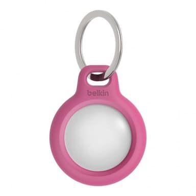 Belkin AirTag Pidike Secure Holder with Keyring Vaaleanpunainen