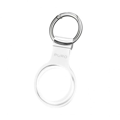 Puro Apple AirTag Pidike Nude Transparent Klar