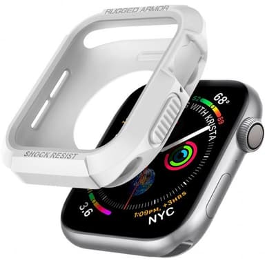 Spigen Apple Watch 44/45mm Kuori Rugged Armor Valkoinen