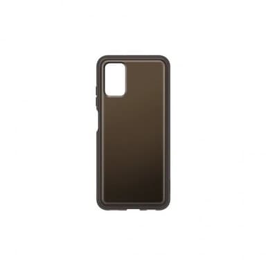 Samsung Original Galaxy A03s Kuori Soft Clear Cover Musta