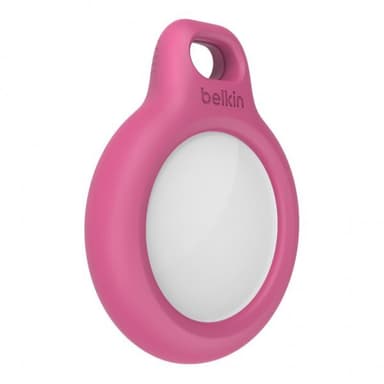 Belkin AirTag Pidike Secure Holder with Keyring Vaaleanpunainen