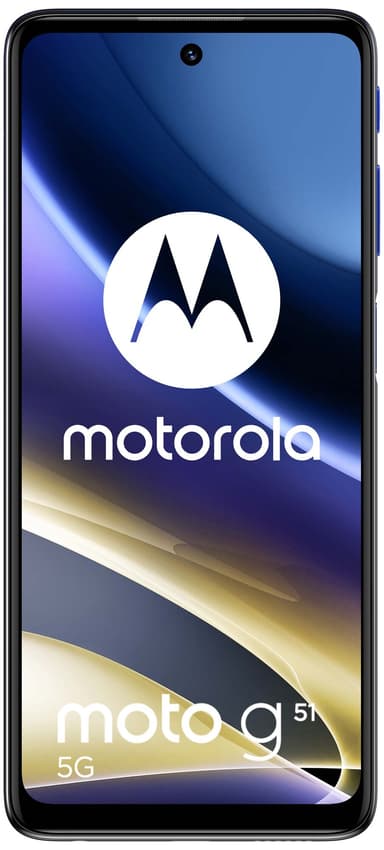 Motorola Moto G51 5G älypuhelin 4/64GB (sininen)