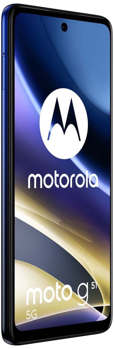 Motorola Moto G51 5G älypuhelin 4/64GB (sininen)