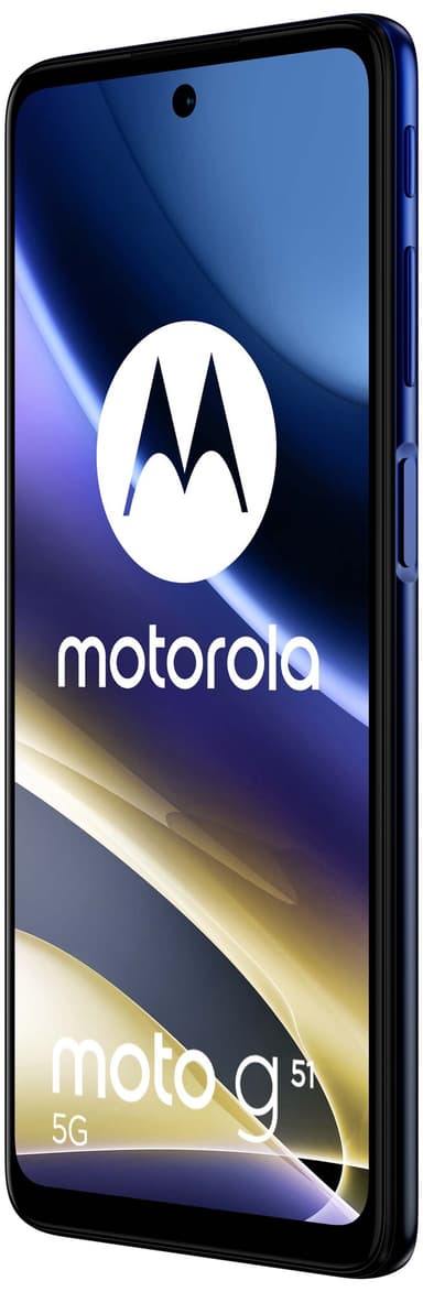 Motorola Moto G51 5G älypuhelin 4/64GB (sininen)