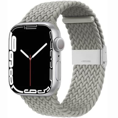 Punottu elastinen rannekoru Apple Watch 7 (41mm) - stone