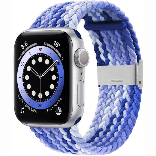Punottu elastinen rannekoru Apple watch 6 (40mm) - gradientblue